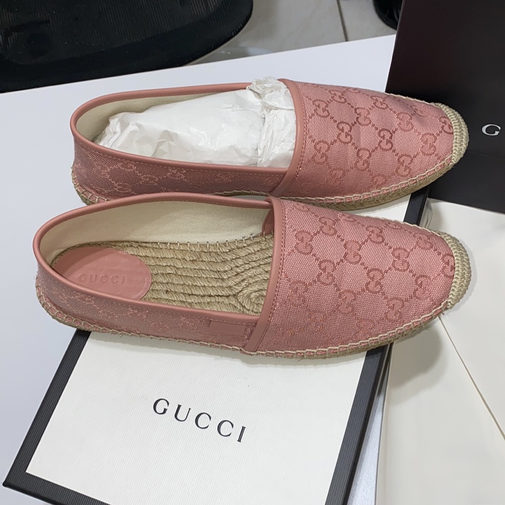 Gucci Pink Espadrilles